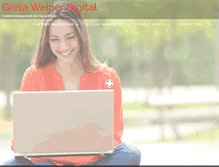 Tablet Screenshot of gretaweiner.com